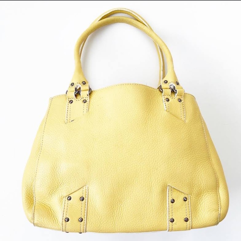 Cole Shawn Pastel Yellow Handbag